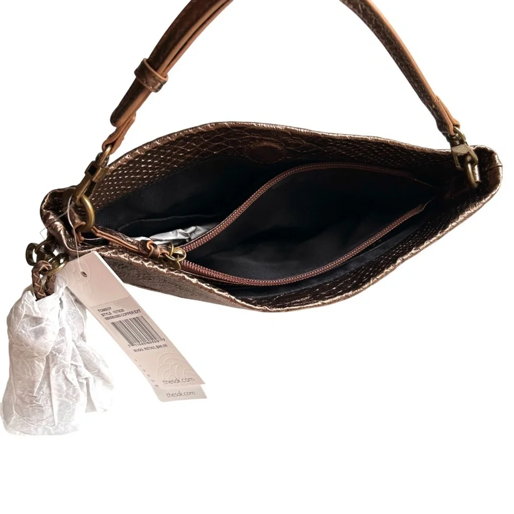 NWT The Sak Leather Snake Skin Look 